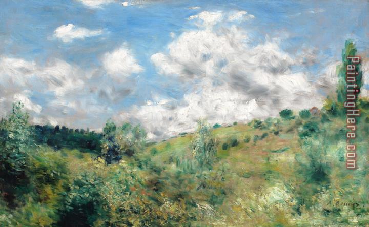 Pierre Auguste Renoir The Gust of Wind